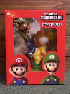 ☆New スーパーマリオブラザーズ Wii MAX FIGURE ルイージ&ヨッシー 未使用・未開封品☆