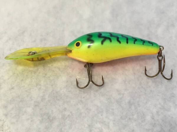 ラパラ ダウンディープラトリンファットラップ タイガーチャート Rapala (74)