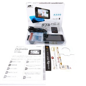 ユピテル SUPER CAT GPS&レーダー探知機 A220