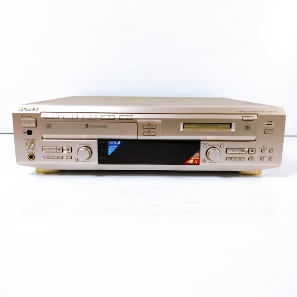 SONY MXD-D5C ソニー 5CDチェンジャー/MDデッキ プレーヤー/レコーダー◆ジャンク品 ビクター XU-D400MKⅡ Victor
