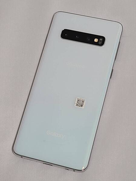 【超美品】Galaxy S10 SC-03L 判定〇 SIMフリー docomo Samsung SC03L ホワイト 128GB【送料無料】ドコモ ギャラクシー【中古品】