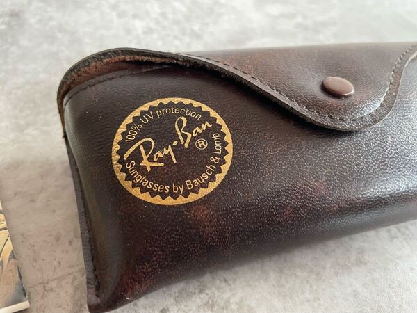 B&L RayBan USA ボシュロム レイバン レザー サングラス ケース オールド ビンテージ vintage シューター クラシックメタル ティアドロップ