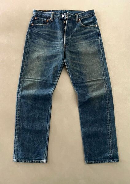 USA製 Levis オールド リーバイス 501 34x30 神サイズ ヒゲ アタリ 色落ち 雰囲気 デニム パンツ ジーンズ ビンテージ 米国製 00s y2k