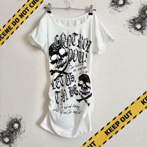 平成ギャル フェアリーグランジ ダークコア スカルパンク Y2K Tシャツ