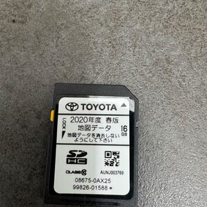 トヨタ純正ナビ NSZT-W64 地図SDカード 2020年度春版