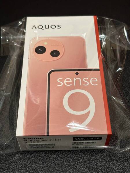 【送料無料】【ゴールドクーポンで5000円引き】【新品未開封】 SHARP AQUOS sense9 コーラル SH-M29A 6GB/128GB SIMフリー