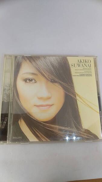 CD 諏訪内晶子 メンデルスゾーン、チャイコフスキーヴァイオリン協奏曲 中古品