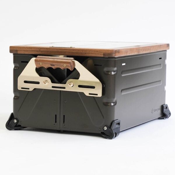 新品未開封 shim.craft Shim.Handle Blass SC25 シェルコン ハンドル 真鍮 ゴールド シムクラフト スノーピーク シェルフコンテナ25 専用