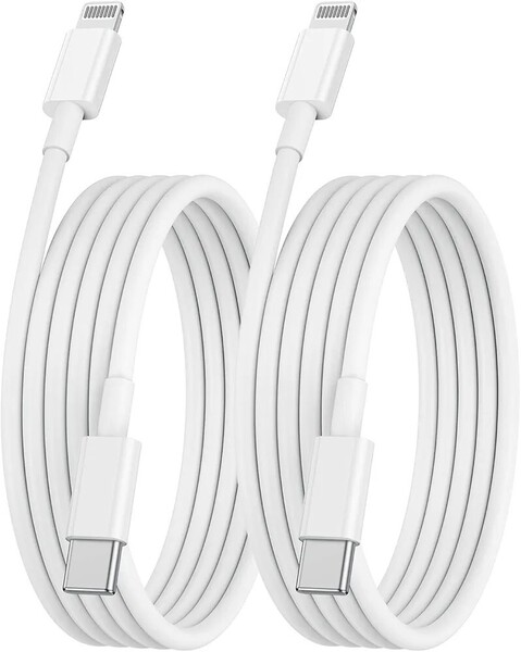 USB-C lightningケーブル タイプc ライトニング【MFi認証】lightning type-c iphone 充電器 2m ライトニングケーブル 急速充電 2本