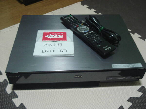 「送料無料」ソニー BDZ-X100 BD/HDD/DVDレコーダー 当時の高級機で、今でも人気機種です。