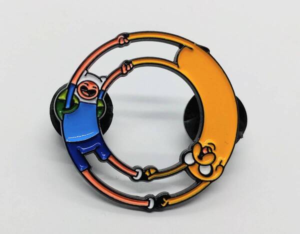 送料無料 アドベンチャータイム 抱腹絶倒のギャグアニメ ピンブローチ ピンズ PINS バッジ バッヂ アメリカン雑貨 スマアク