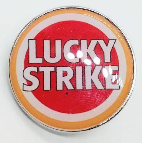 送料無料 ラッキーストライク タバコ ピンブローチ ピンズ PINS バッジ バッヂ アメリカン雑貨 スマアク