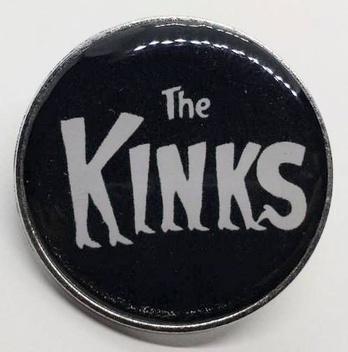 送料無料 ザ・キンクス サークル ロックバンド ピンブローチ ピンズ PINS バッジ バッヂ アメリカン雑貨 スマアク