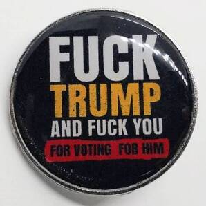 送料無料 ドナルド・トランプ 相互関税 サークル ピンブローチ ピンズ PINS バッジ バッヂ アメリカン雑貨 スマアク