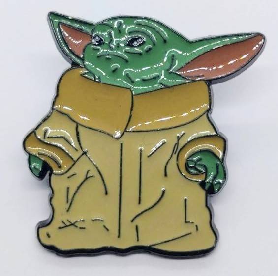 送料無料 ベビーヨーダ スターウォーズ ピンブローチ ピンズ PINS バッジ バッヂ アメリカン雑貨 スマアク