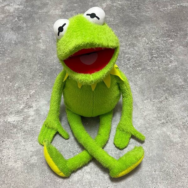 【タグ付き】カーミット THE MUPPETS BIG ぬいぐるみ