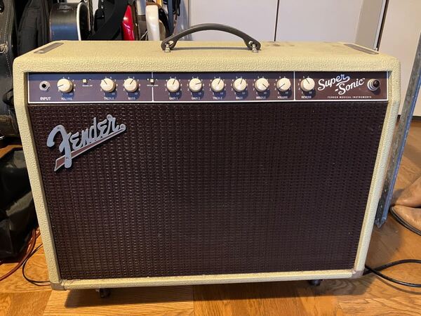 Fender Super Sonic 22 Combo フェンダー スーパーソニック 22 コンボ アンプ 完動品 関東手渡し