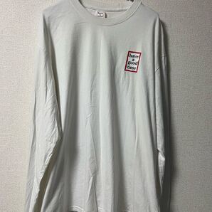 have a good time ロンT カットソー ハバグッタイム ロゴ 長袖Tシャツ XL