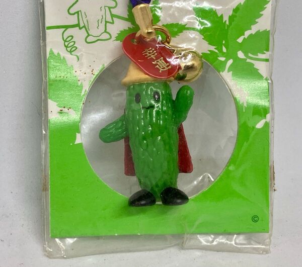 ちゅらさん ゴーヤーマン ねつけ 朝の連続小説 グッズ キーホルダー 鈴・幸運 チャーム ストラップ NHK 未使用