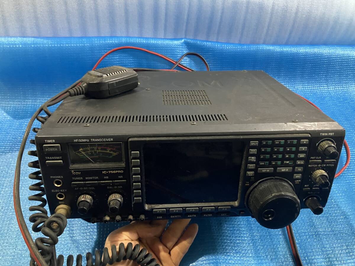 ICOM IC-756 HFトランシーバー 現状品
