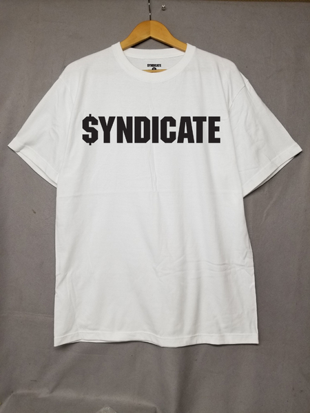 新品未使用★SYNDICATE★ライムシンジケート★ロゴ★Tシャツ★ホワイト★XXL
