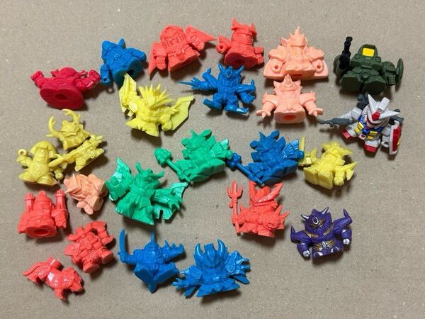ガン消し マーク44 一部パーツ欠品 元祖SDガンダム フルカラー SDガンダム 消しゴム 武者 騎士 セット まとめ まとめ売り