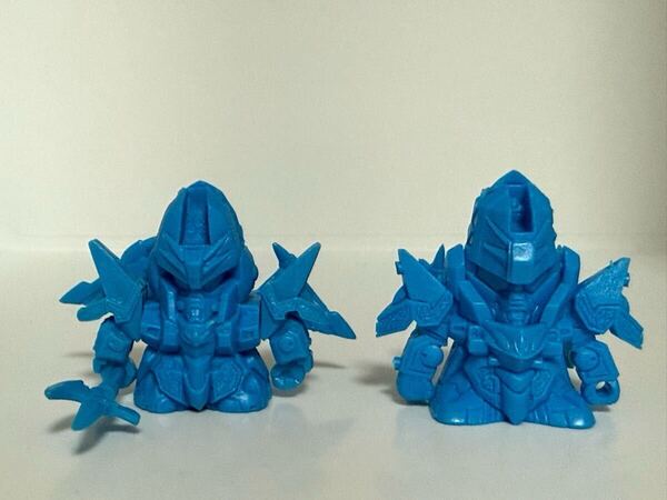 ガン消し 龍機ドラグーン 一体武器欠品 SDガンダム 消しゴム SDガンダム 武者 騎士 セット まとめ まとめ売り ガシャポン戦士 青