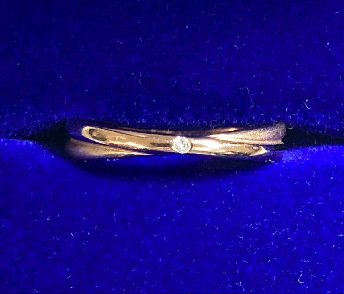 値下げ　淡水パール リング ete 11号　925 K18イエローゴールド淡水パールリング（11mm）(RFR038-001