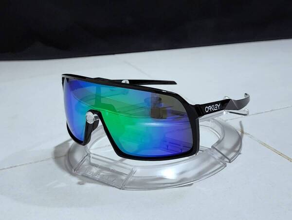 新品 偏光レンズ付き OAKLEY SUTRO オークリー ストロ スートロ Jade Black Polarized ポラライズド カスタム サングラス OO9406-4937