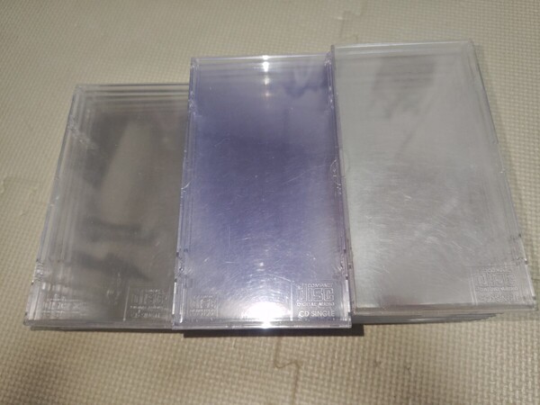 シングルCDケース 17枚セット 短冊CD 8cm 中古 一部割れあり CDケース プラケース