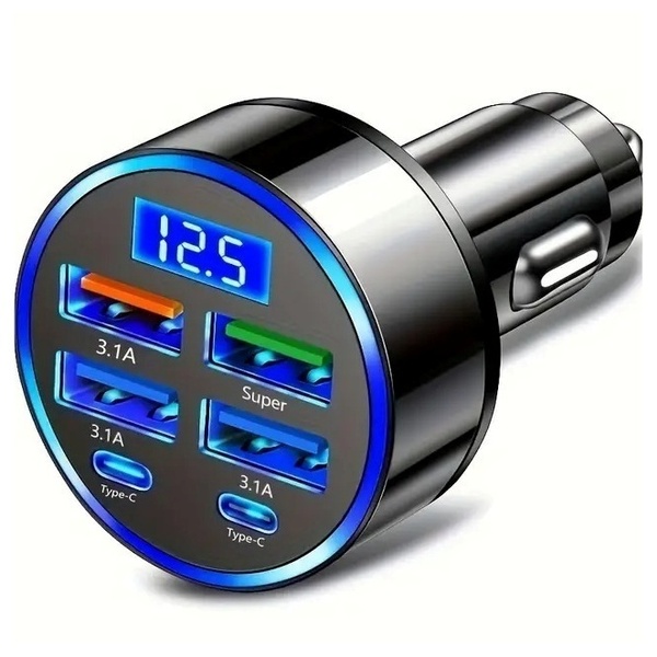 シガーソケット typeC PD QC 3.0 3.1A 急速 充電器 USBチャージャー カーチャージャー USB充電器 高出力 充電器 車 LED 未開封 箱無し