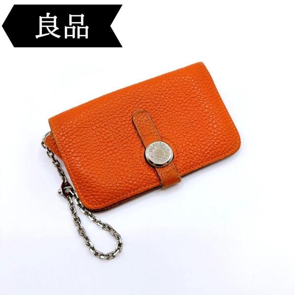 ◇エルメス◇トリヨンクレマンス/ドゴン/カードケース/名刺入れ/刻印:□I