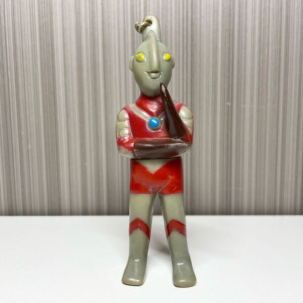 【当時物】ウルトラマン ソフビ ペンダント / 検 初代ウルトラマン マルサン ブルマァク ポピー 昭和レトロ ビンテージ 超合金 フィギュア