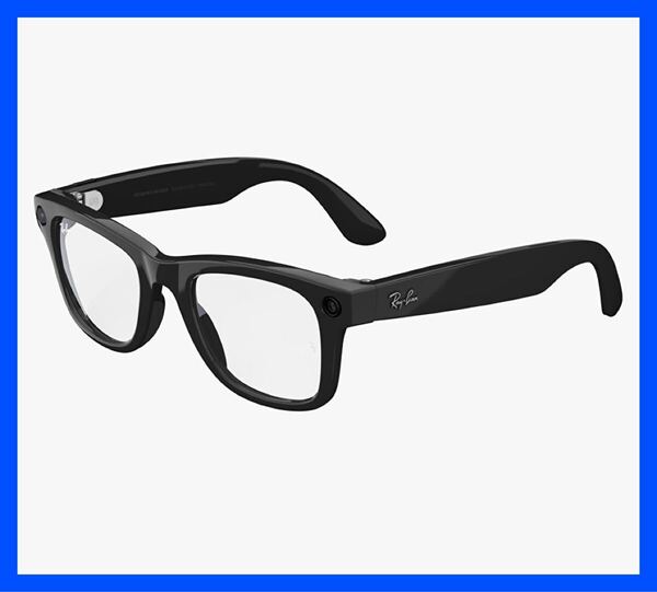 レイバン メタ サングラス クリア Wayfarer Ray-Ban Meta