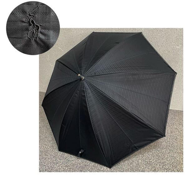 A 新品 ラルフローレン 日傘 傘 長傘 雨の日OKのall weather パラソル 1級遮光 軽量