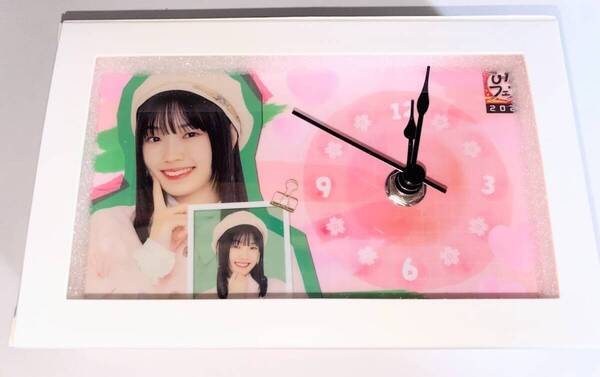 山﨑愛生 モバガチャ ひなフェス2025 SR アクリル時計