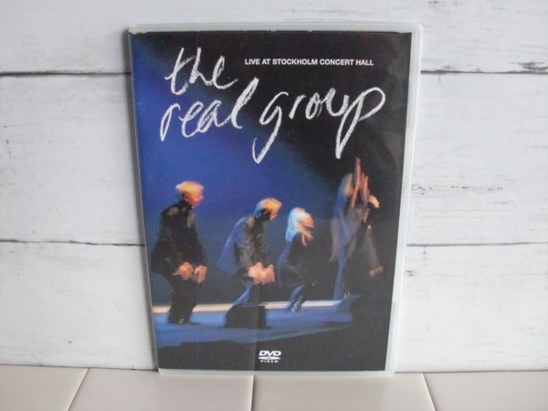 the real group 〇● LIVE AT STOCKHOLM CONCERT HALL DVD ●〇 ザ・リアル・グループ ストックフォルム ライブ DVD