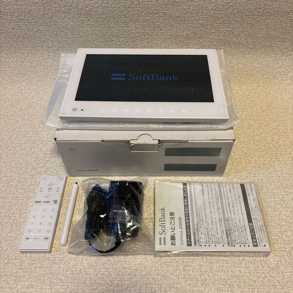 SoftBank PhotoVision ソフトバンク TV 202HW お風呂 テレビ 録画 フォトビジョン フォトフレーム 白 ホワイト 全面化 改造済み