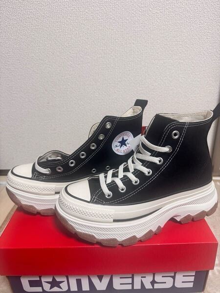 【新品未使用】スニーカー converse コンバース ALL STAR (R) TREKWAVE HI BK 1SD662 24.0