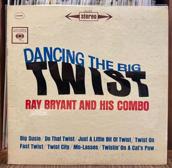 送料込みUS JAZZ LPオリジナル/Colombia ・CS 8546DANCING THE BIG TWIST ・RAY BRYANT COMBO/マト1G/1F/6eye stereo CBSマーク/