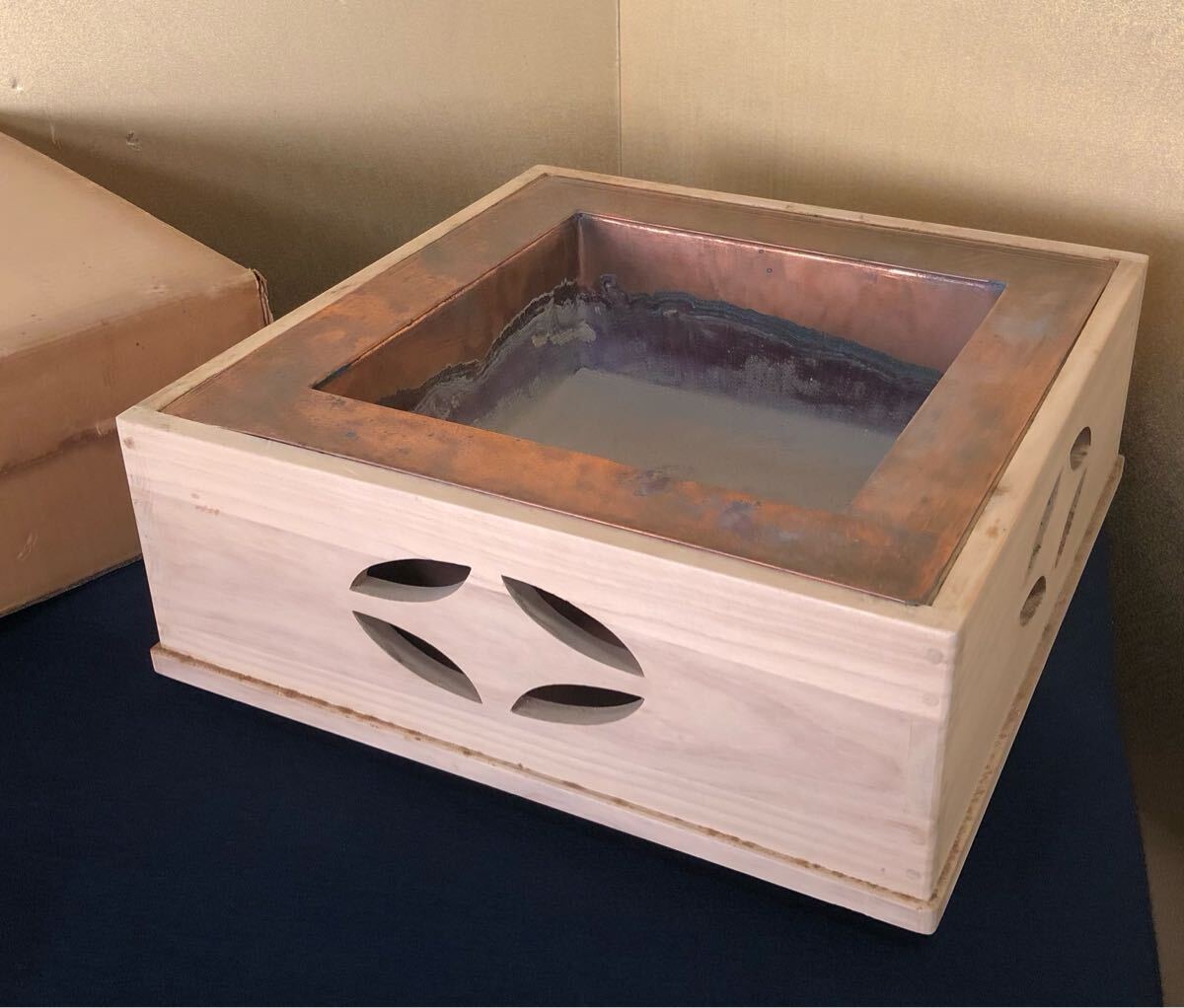 茶道具 未使用保管品 秀峰堂 炉壇 送料込み（【楽天市場】茶室