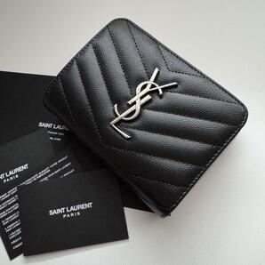 【美品】 781 Saint Laurentイブサンローラン2つ折り財布