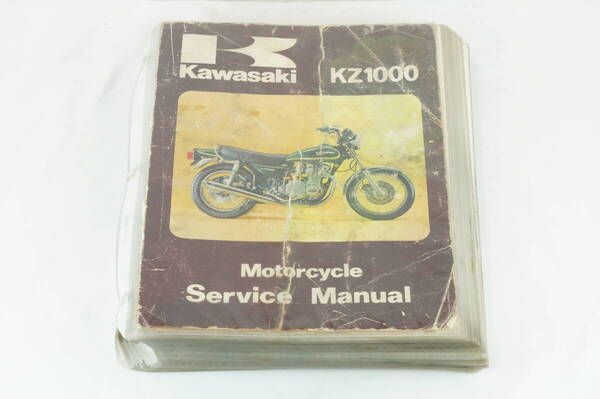 【1978-80年/1-3日発送/送料無料】Kawasaki KZ1000 KZ1000MKⅡ Z1R-Ⅱ a2a a3a a4 d3 サービスマニュアル 整備書 カワサキ K252_100
