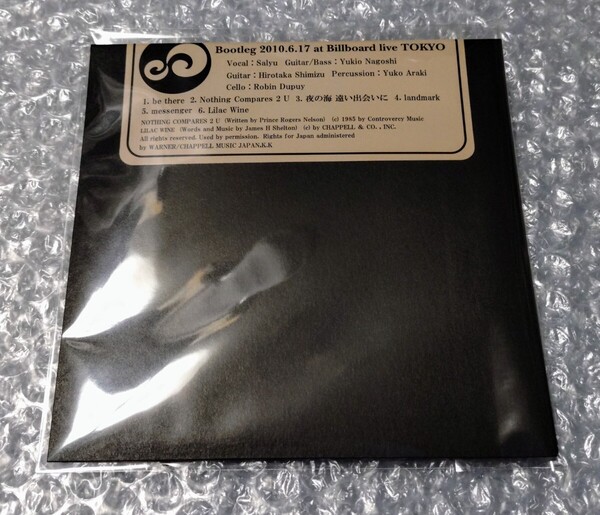Salyu Bootleg 2010.6.17 at Billboard live TOKYO CD