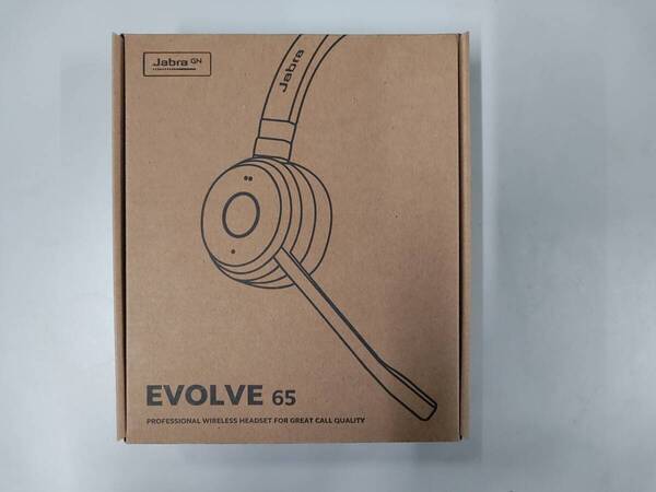 Jabra Evolve 65 TE ヘッドセット ワイヤレス 両耳 マイク付き Link 390a UC ステレオ スタンド付