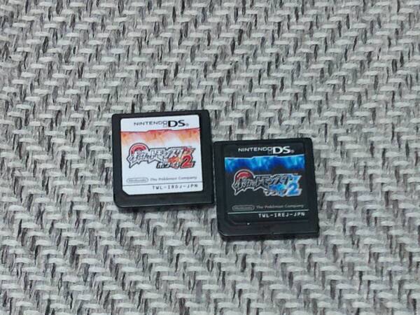 DSソフトのみ◆A ポケットモンスター ホワイト2+ブラック2 /セット