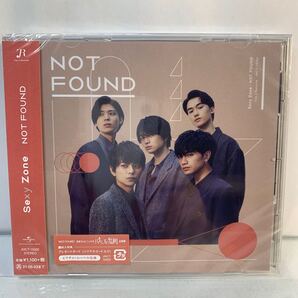 ◆未開封◆Sexy Zone / NOT FOUND / timelesz