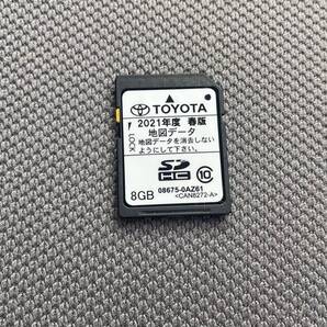 送込★ トヨタ純正ナビ NSCP-W64 地図SDカード 2021年春版
