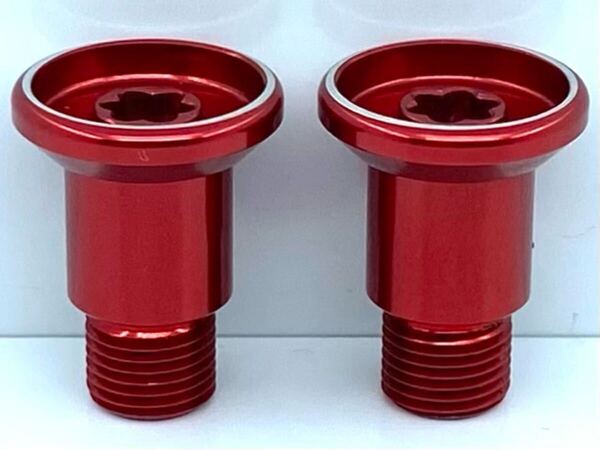 限定 レッド バリアル ハンドルJノブ ホイール DRT