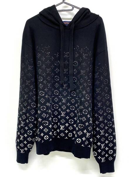 【即決/サイズM】 Louis Vuitton モノグラム グラディエント フーディ RM222Q USO HNN45W ニットプルオーバーパーカー ルイ・ヴィトン